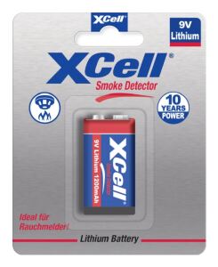 XCell X9V-B 9V-Block Batterie 1er Blister