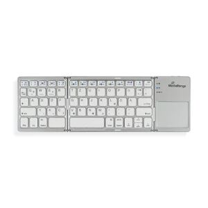 MediaRange MROS133 Tastatur Büro Bluetooth QWERTZ Silber