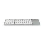 MediaRange MROS133 Tastatur Büro Bluetooth QWERTZ Silber