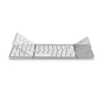 MediaRange MROS133 Tastatur Büro Bluetooth QWERTZ Silber