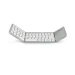 MediaRange MROS133 Tastatur Büro Bluetooth QWERTZ Silber