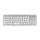 MediaRange MROS133 Tastatur Büro Bluetooth QWERTZ Silber