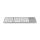 MediaRange MROS133 Tastatur Büro Bluetooth QWERTZ Silber
