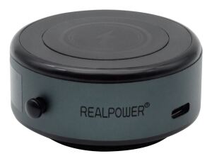 RealPower ChargeAir MAG Car Passive Halterung Handy/Smartphone Schwarz