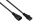 Kabelmeister SK1430-S010 Stromkabel Schwarz 1 m IEC C14 IEC C13