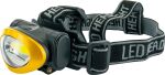 Schwaiger WLED40 511 Schwarz, Gelb Stirnband-Taschenlampe COB LED