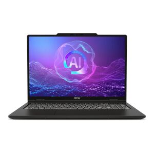 MSI Venture A16 AI+ A3HMG-036DE Copilot+ PC AMD Ryzen AI 5 340 Laptop 40,6 cm (16") 2K 16 GB DDR5-SDRAM 512 GB SSD Wi-Fi 6E (802.11ax) Windows 11 Home Grau