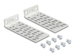DELOCK Universelles Rack Montage Set 2 Stück