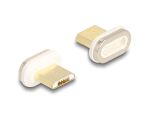 DELOCK Magnetischer Adapter USB Typ Micro-B Stecker