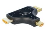 DELOCK 3 in 1 Monitoradapter HDMI/DisplayPort/mini DisplayP.
