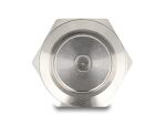 DeLOCK 20982 Druckknopf Panel Silber