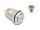 DeLOCK 20982 Druckknopf Panel Silber