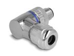 DeLOCK M12 Steckverbinder A-kodiert 4 Pin Stecker zur...