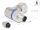 DeLOCK M12 Steckverbinder A-kodiert 4 Pin Stecker zur Montage mit Schraubanschluss 90° gewinkelt Metall