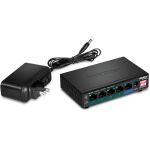 Trendnet TPE-TG51G Netzwerk-Switch Gigabit Ethernet (10/100/1000) Power over Ethernet (PoE) Schwarz
