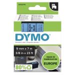 DYMO Original D1-Etikettenband | schwarz auf blau | 9 mm x 7 m | selbstklebendes Schriftband | für LabelManager-Beschriftungsgerät
