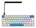 Sharkoon SGK50 S4 Tastatur Haus USB QWERTZ Deutsch Weiß