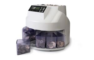 Safescan 1250 CHF Münzzählmaschine Grau, Durchscheinend