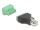 DELOCK RJ12 Stecker > Terminalblock Adapter 6 Pin 2-teilig