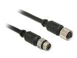 DELOCK M8 Sensor-Aktorverlängerungskabel 6 Pin Stecker