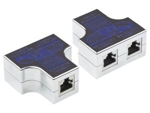 Alcasa GC-N0153 Netzwerksplitter Silber