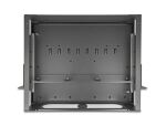DELOCK 19" LWL Patchpanel mit Sichtfenster 2 HE dunkelgrau
