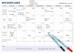 STAEDTLER Jahresplaner Lumocolor Wochenplaner 2025 A1 Format