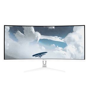 Arozzi Nova 34″ Curved Computerbildschirm 86,4 cm (34") 3440 x 1440 Pixel 4K Ultra HD LED Weiß