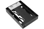 Icy Dock MB882SP-1S-3B Hard Drive Backplane 8,89 cm (3.5") Carrier Panel Schwarz