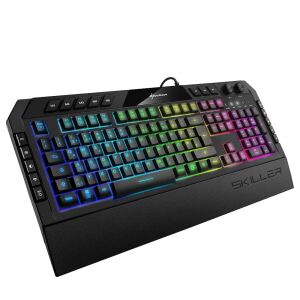Sharkoon Skiller SGK5 Tastatur Gaming USB QWERTZ Deutsch Schwarz