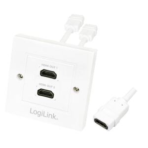 LogiLink AH0015 HDMI-Kabel HDMI Typ A (Standard) Weiß