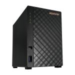 Asustor AS1102TL NAS & Speicherserver Mini Tower Realtek RTD1619B 1 GB DDR4 0 TB ADM Schwarz