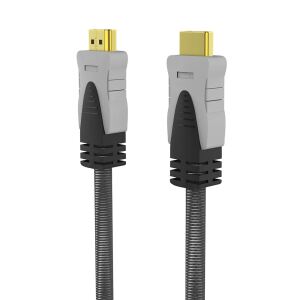 Inca IHD-18T HDMI-Kabel 1,8 m HDMI Typ A (Standard) Grau