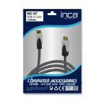 Inca IHD-18T HDMI-Kabel 1,8 m HDMI Typ A (Standard) Grau