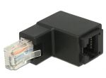 DeLOCK 86424 Kabeladapter RJ-45 Schwarz