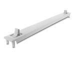 DELOCK 19" 1 HE Blindpanel ABS Kunststoff Einrast. Snap-In
