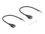 DELOCK Mini PCIe Adapter full size > 2x USB 2.0 Typ-A Bu