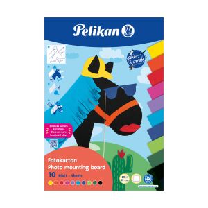 Pelikan 101639 Kunstdruckpapier Kunstpapier 10 Blätter