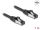 DELOCK RJ45 Netzwerkkabel Cat.8.1 S/FTP 1m-40Gbps schwarz