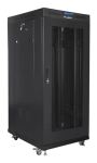 Lanberg FF01-6827-23BL Rack 27U Freistehendes Gestell Schwarz