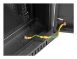 Lanberg FF01-6827-23BL Rack 27U Freistehendes Gestell Schwarz