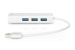 Digitus USB 3.0 3-Port Hub & Gigabit LAN-Adapter