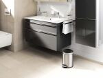 Durable Treteimer Edelstahl 5L rund