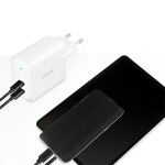 LogiLink PA0282 Ladegerät für Mobilgeräte Handy, Tablets Weiß AC Schnellladung Drinnen