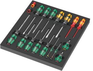 Wera 9710 Schaumstoffeinlage Schraubendreher Set 1