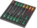 Wera 9710 Schaumstoffeinlage Schraubendreher Set 1