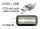 DELOCK Easy USB Kabel A 90 -> B StSt 2.00m schwarz