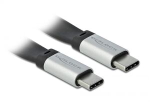DELOCK USB 3.2 Flachbandkabel Typ-C > Typ-C St/St