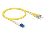 DELOCK Kabel LWL LC/ST OS2 09/125 3M