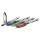 Genie 40018 Tintenroller Stick Pen Schwarz, Blau, Grün, Rot 12 Stück(e)